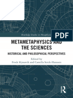 Metametaphysics and The Sciences Historical and Philosophical Perspectives by Frode Kjosavik, Camilla Serck-Hanssen