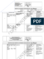 Registro de Ejes Temáticos, Contenidos E Indicadores Del Área Por Grado