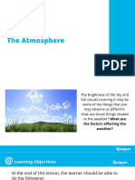 The Atmosphere, Effects of Human Activities On The Atmosphere - WEEK 4