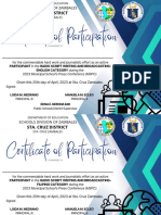 MSPC Certificates Participation