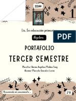 Portafolio: Tercer Semestre