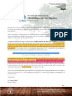 Gelis Atencio Madrid-Acuerdo de Participación HAY ESPERANZA - 20210413