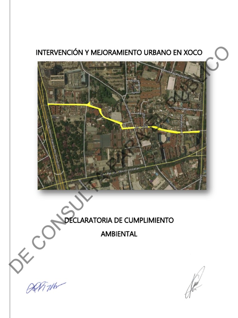 3 DCAIntervencion YMejoramiento Urbano en Xoco | PDF | Paisaje | Ciudad ...