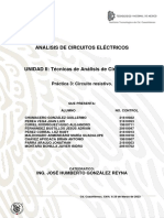 Practica 3 Circuito Resistivo