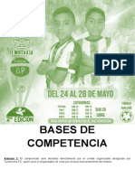 Bases Tumeremo Cup 2023