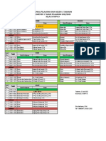 Jadwal Kelas XI MIPA 9