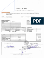 Caratula de Obra: Organización Moderna de Constructores S.A de C V