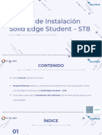 Manual de Instalación Solid Edge Student - ST8