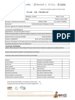 Plan de Trabajo: Datos Del Alumno