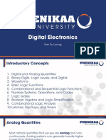 Digital Electronics: An Introduction to Binary, Logic Gates, and Basic System Functions