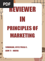 Reviewer IN: Principles of Marketing