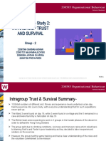 Chapter 8 Case Study 2: Intragroup Trust and Survival: Group - 2