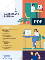 Principles Underlying Teaching and Learning