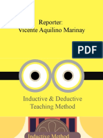 Inductive vs. Deductive