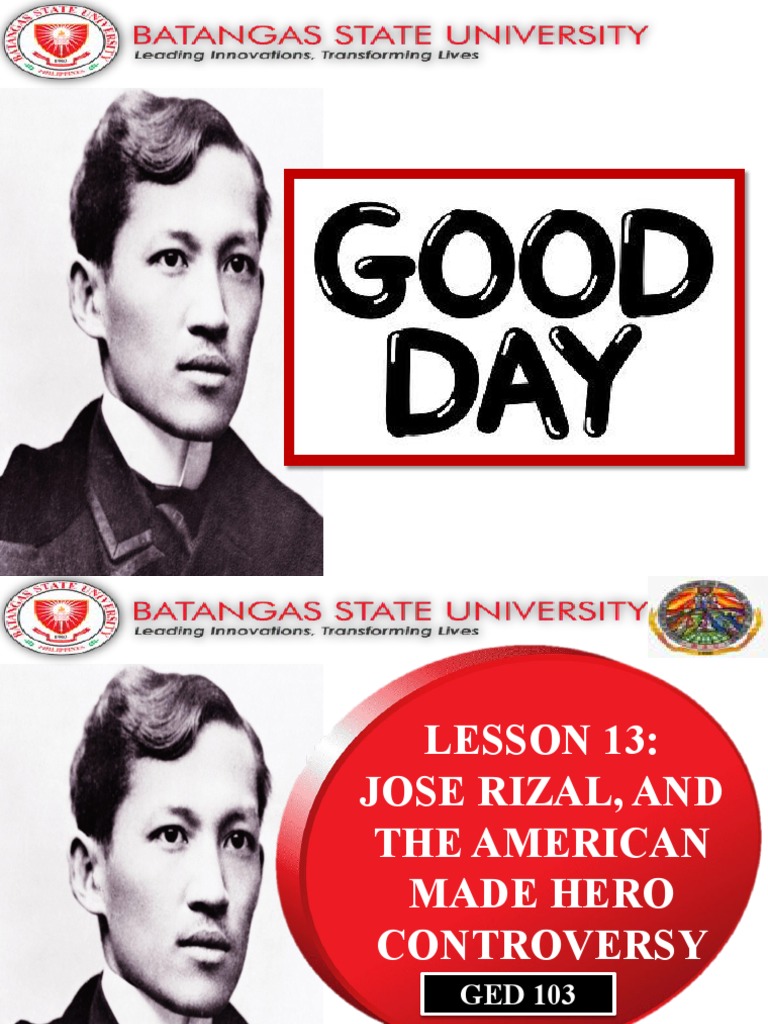 Rizal: American Influence on Heroism | PDF
