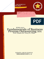 Fundamentals of Business Process Outsourcing 101: Polytechnic University of The Philippines