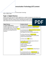 ICT - Topic 1 - LO