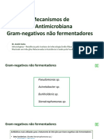 E165e901 Aula 4 Resistencia Bacteriana Gram Negativos Nao Fermentadores