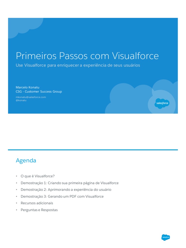 Introdução ao Visualforce para Iniciantes | PDF