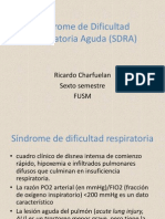 Síndrome de Dificultad Respiratoria Agudo (SDRA)