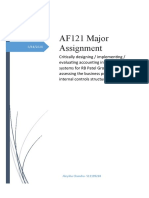 AF121 Major Assignment