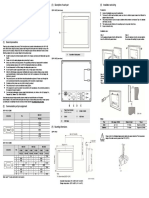 Installation and wiring guide for DOP-110CS HMI