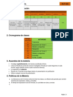 Sistema de evaluación, políticas, acuerdos y parámetros dispositivas