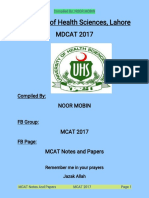 Mdcat 2017