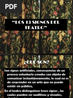 Los 13 Signos Del Teatro