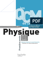 les QCM de la prépa - Physique MPSI-PCSI-PTSI-BCPST