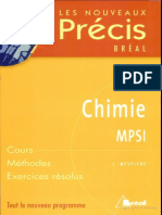 Précis Chimie MPSI