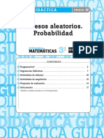 Sucesos Aleatorios. Probabilidad: Guía Didáctica