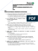 Empresa: Asociación de Padres de Niños-Adultos Autistas de Granada Centro de Trabajo: C/ Avenida Argentinita, #6, 18014 (GRANADA)