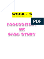 Week - 3 Assessment - Operation Managemnet
