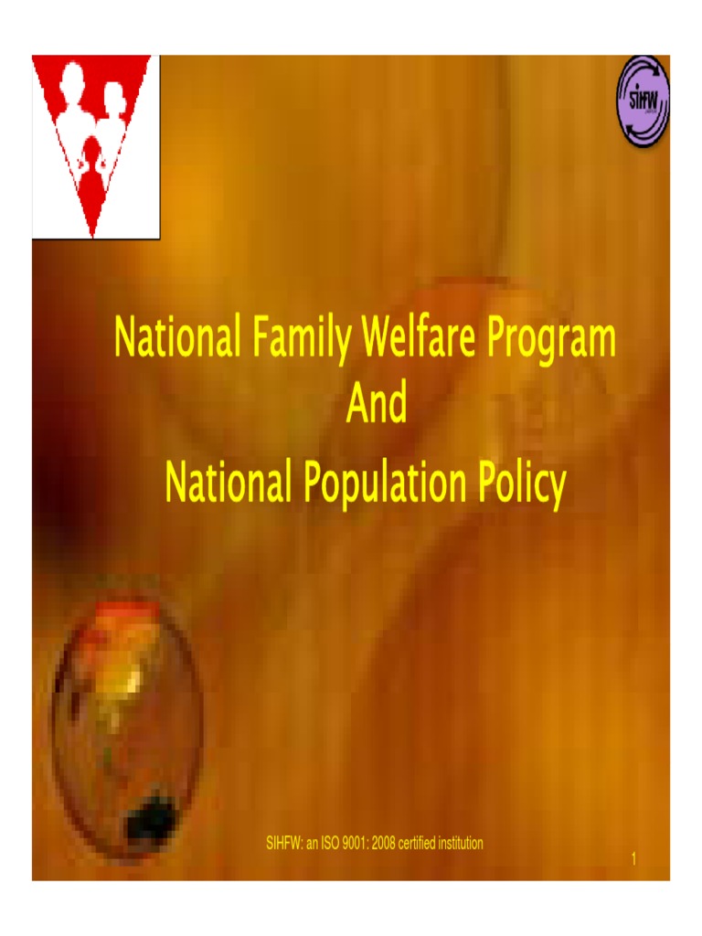 national-family-welfare-program-and-and-national-population-policy