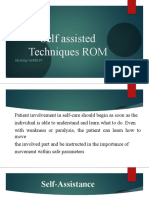 Self Assisted Techniques ROM Lec 5