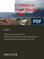 Chp1 Basic Concept of Disaster Disaster Risk