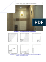 A Guide To Better Public Toilet Design and Maintenance: Illustration 2: Off-Set Entrance Maze Without Doors