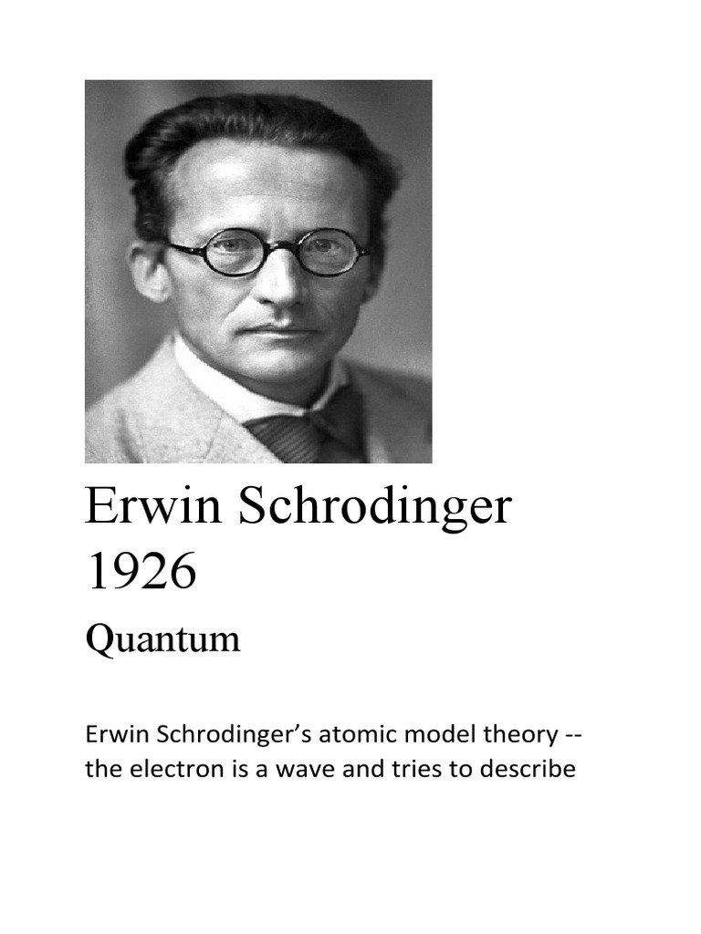 Erwin Schrodinger 1926 PDF