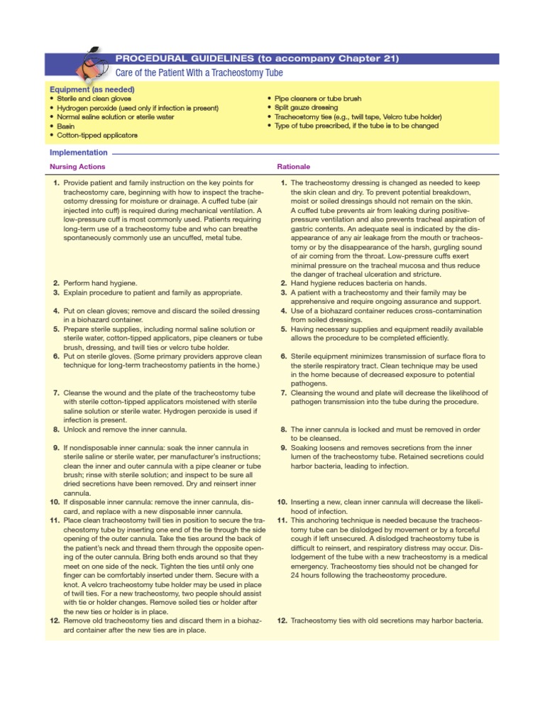 Proper Tracheostomy Care A StepbyStep Guide to Cleaning and Dressing