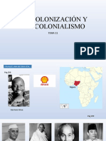 Descolonización Y Neocolonialismo: Tema 11