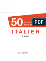 Italien: Règles Essentielles