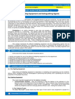 Fire Fighting Equipment and Extinguishing Agents: Study Guide For Module No.