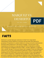 Marquez vs. Desierto: Presented by Young, Benedict Danielle F