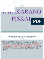 Patakarang Piskal