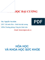 Hóa Học Đại Cương: Ths. Nguyễn Văn Kiên