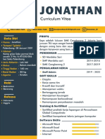 Jonathan: Curriculum Vitae