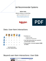 Multimodal Recommender Systems: Rakuten Institute of Technology