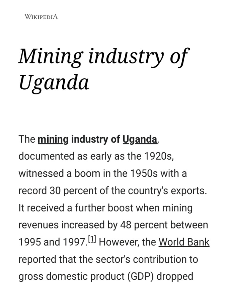 Mineral occurence map of uganda a3 pdf