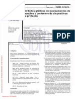 DT - NBR 12523 Símbolos Gráficos de Equipamentos de Manobra e Controle e de Dispositivos de Proteção